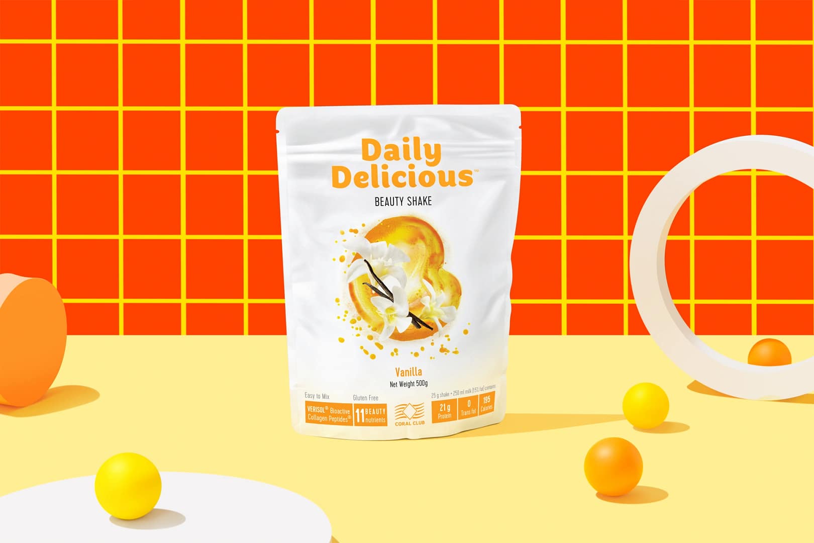 Daily Delicious - koktajl proteinowy - wanilia - Image 2