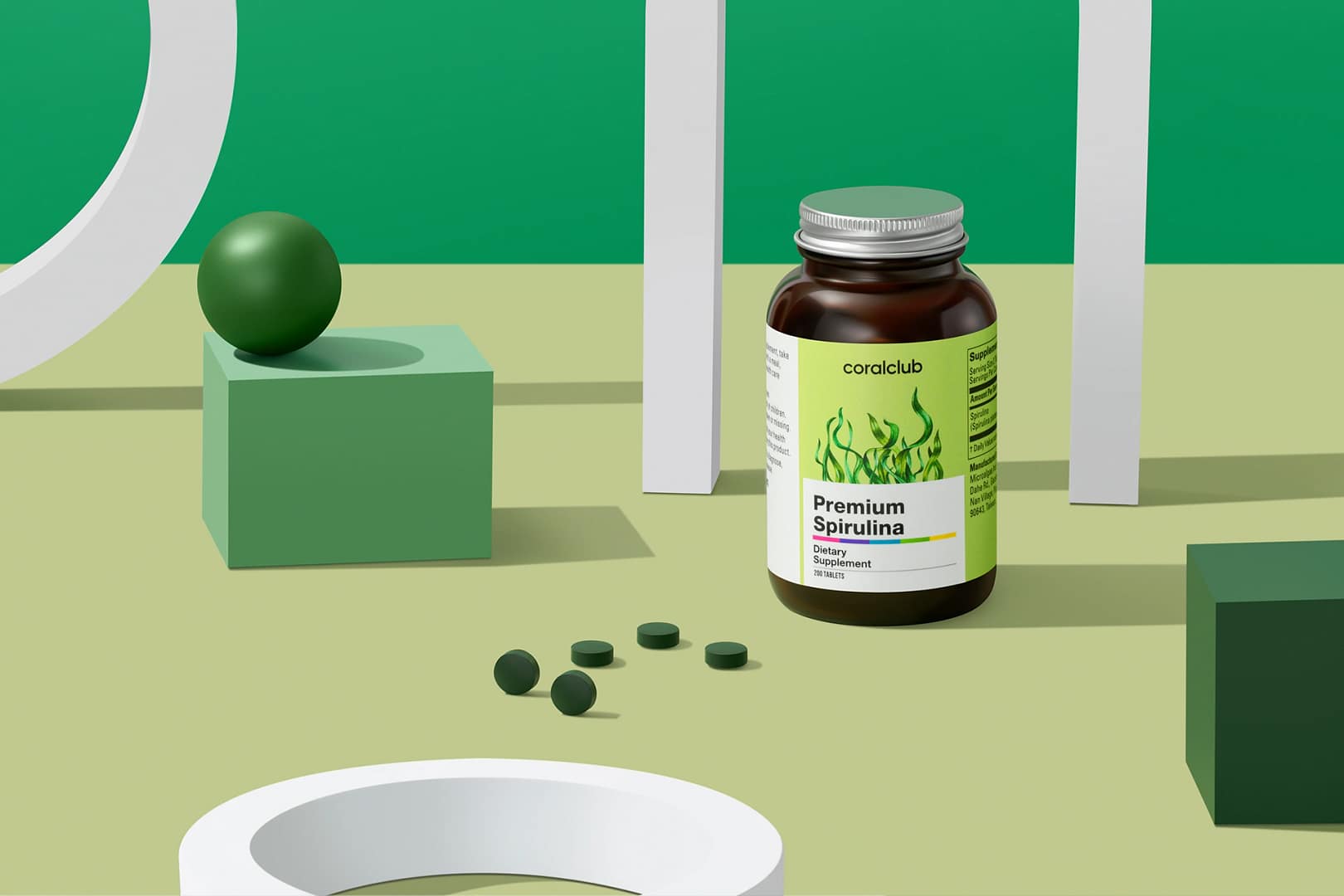Premium Spirulina Coral Club - Image 2